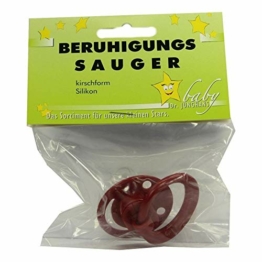 BERUHIGUNGSSAUGER kirschf.Sil.univers.rot 1 St - 1