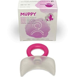 Dr. Hinz Dental Muppy Mundvorhofplatte Standard, transparent/elastisch, Größe 1 (Milchgebiss), bei neutraler Bisslage - 1